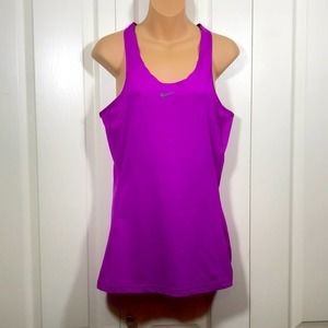 Nike Pro Athletic Top Size M Tank Pink and Navy
